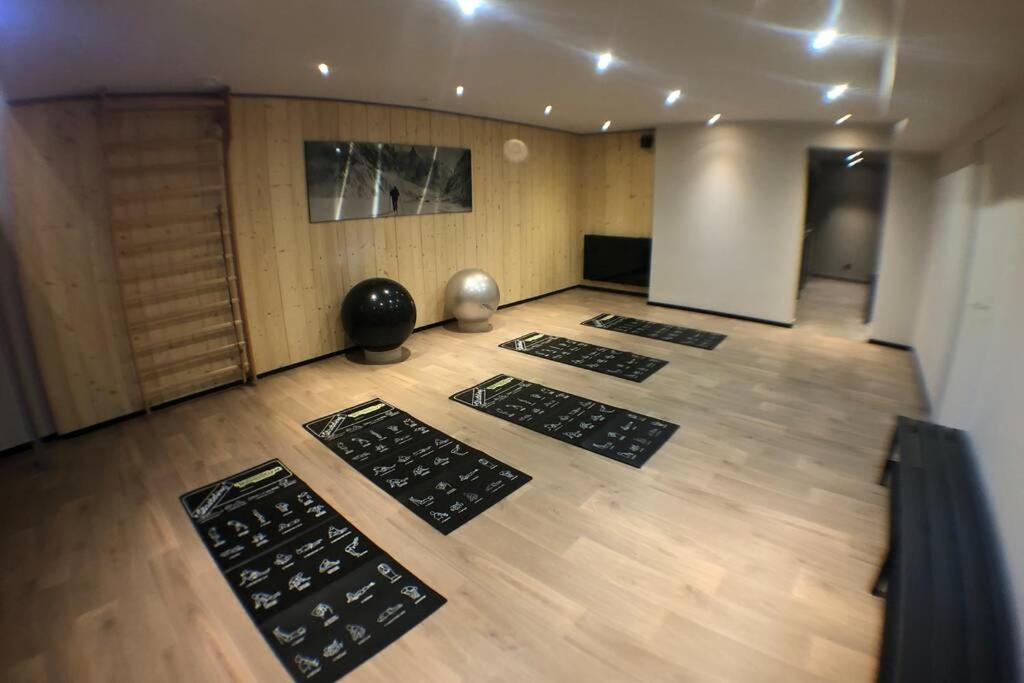 Chic Appart 6 Pers Dans Residence Luxueuse "La Cordee" Wellness Gym Piscine Ouvert Et Teletravail Chamonix Zewnętrze zdjęcie