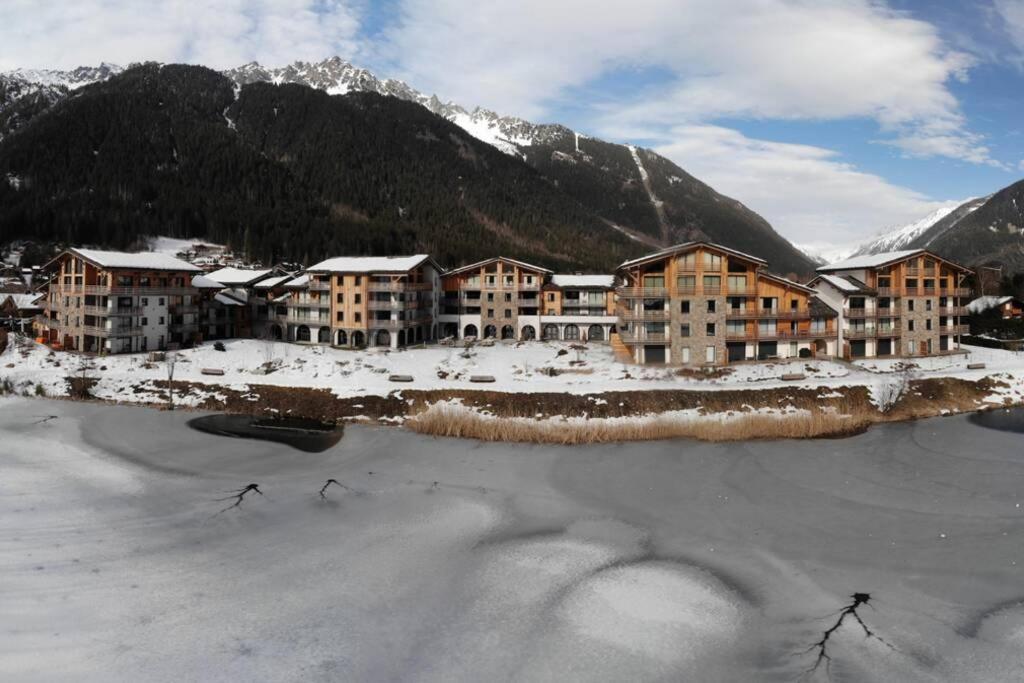 Chic Appart 6 Pers Dans Residence Luxueuse "La Cordee" Wellness Gym Piscine Ouvert Et Teletravail Chamonix Zewnętrze zdjęcie