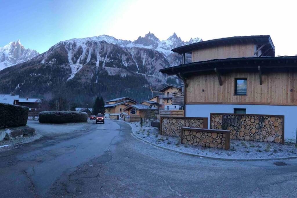 Chic Appart 6 Pers Dans Residence Luxueuse "La Cordee" Wellness Gym Piscine Ouvert Et Teletravail Chamonix Zewnętrze zdjęcie