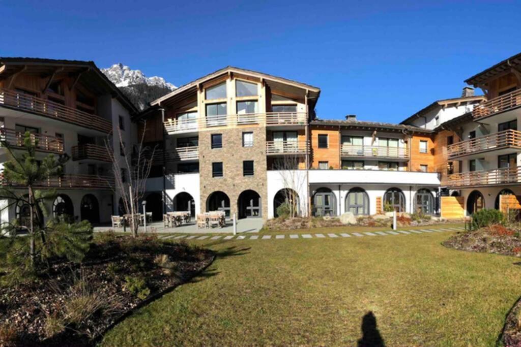 Chic Appart 6 Pers Dans Residence Luxueuse "La Cordee" Wellness Gym Piscine Ouvert Et Teletravail Chamonix Zewnętrze zdjęcie