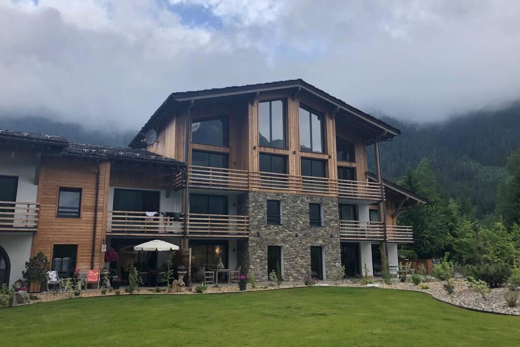 Chic Appart 6 Pers Dans Residence Luxueuse "La Cordee" Wellness Gym Piscine Ouvert Et Teletravail Chamonix Zewnętrze zdjęcie